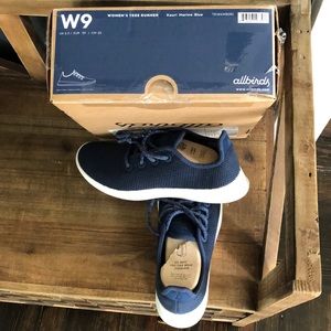 Navy Allbirds - women size 9